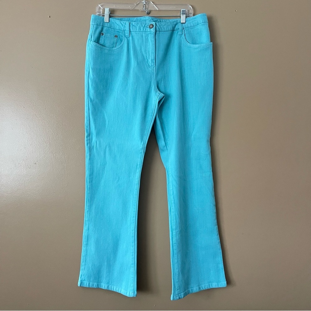 Metrostyle Aqua Stretch Denim size 14